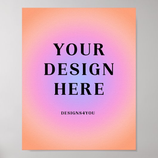 8 x 10 Vertikal bedruckte Kunst Poster (Vorne)