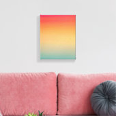 8 x 10 Zoll Moderner Regenbogen Himmel Rot Gelb Bl Leinwanddruck (Insitu (Wohnzimmer))