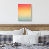 8 x 10 Zoll Moderner Regenbogen Himmel Rot Gelb Bl Leinwanddruck (Insitu (Schlafzimmer))