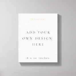 8 x 10 Zoll Portrait Leinwanddruck