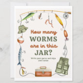 8 x 10 Zoll Schätzung wie viele Fischereizeichen (Vorderseite)