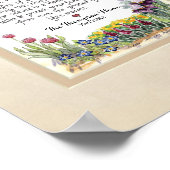 8 x 20 zum Erstellen einer glücklichen Zuhause, Pe Poster (Ecke)