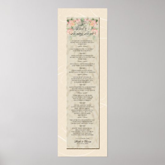 8 x 24, um eine dauerhafte Liebe zu erstellen Dama Poster (Vorne)