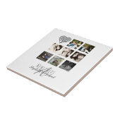 8 x FOTO COLLAGE Neuerdings Personalisierte WEDD Fliese (Seite)