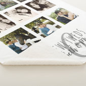 8 x FOTO COLLAGE Neuerdings Personalisierte WEDD Sherpadecke (3/4)