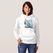 8 years 8th Birthday Mobile Crane Dinosaur Hoodie (Vorne ganz)