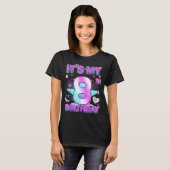 8 Years Old Birthday Kp Kids 8th Birthday Girls K- T-Shirt (Vorne ganz)