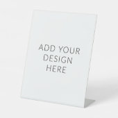 8 Zoll x 10 Zoll Portrait Sockelschild (Vorderseite)