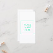 8 Zoll x 4 Zoll Flachbildschirm Karte (Vorderseite/Rückseite Beispiel)