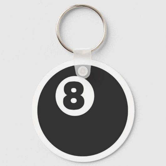 8ball - Maßgeschneidert Schlüsselanhänger (Vorderseite)