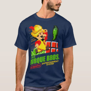 8Bit HECHO in Burque Bros Albuquerque NM Green T-Shirt