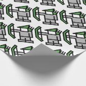 8bit Robin Hood meme T - Shirts Geschenkpapier (Ecke)