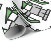 8bit Robin Hood meme T - Shirts Geschenkpapier (Rolleneckpunkt)