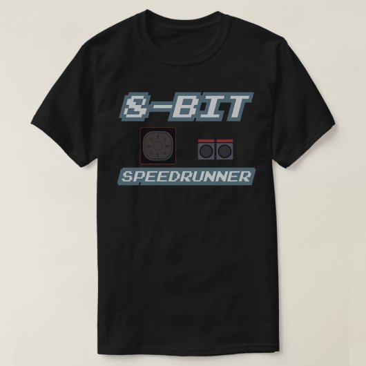 8Bit Speedrunner 4 T-Shirt (Design vorne)