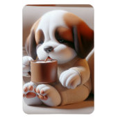 #8Cool Puppy Magnet (Vertikal)