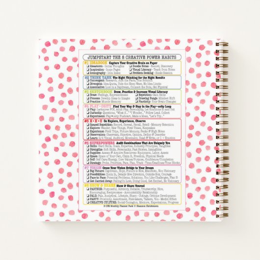 8CPH Ideabook Notebook Notizblock (Rückseite)