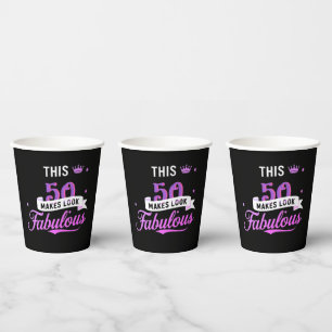 8er-Pack Papier-Partybecher – Perfekt für Geburtst Pappbecher