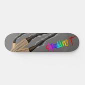 8IN SHREDDING IT DECK SKATEBOARD (Horizontal)