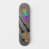 8IN SHREDDING IT DECK SKATEBOARD (Vorderseite)