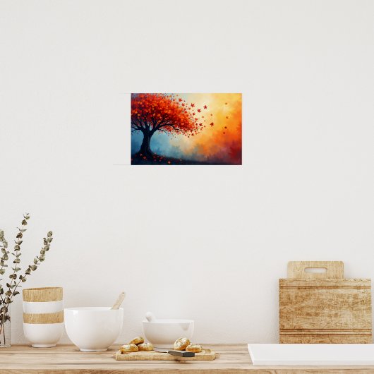 8K Abstract Visions: Modern Textures & Fluid Art Poster (Küche)