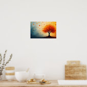 8K Abstract Visions: Modern Textures & Fluid Art Poster (Küche)