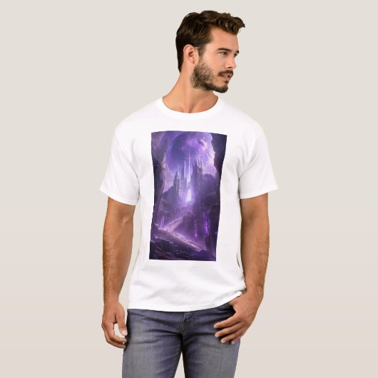 8K High Resolution Digital Manipulation Surreal T- T-Shirt (Vorne ganz)