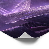 8K Hochauflösender Surreal Digital Art Poster Prin (Ecke)