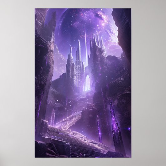 8K Hochauflösender Surreal Digital Art Poster Prin (Vorne)