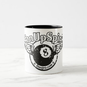 8negro zerteilt Flügel Zweifarbige Tasse