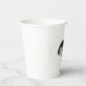 8oz Paper Cup Ideal für kalte und warme Getränke Pappbecher (Rechts)