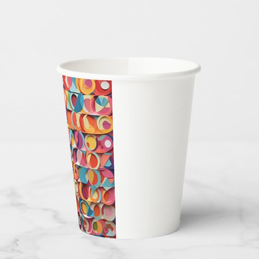 8oz Paper Cup Pappbecher (Links)