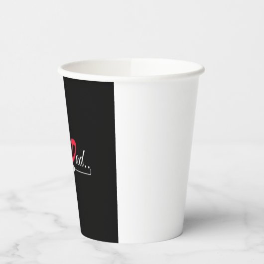 8oz Paper Cup Pappbecher (Links)