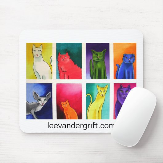 8PackOPussy Mausunterlage Mousepad (Mit Mouse)