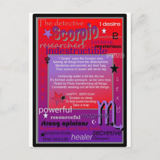 8SCORPIO.jpg Postkarte