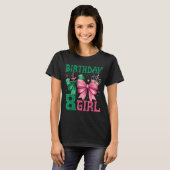 8th Birthday Girl Witch Nk Green 8 Year Old Birthd T-Shirt (Vorne ganz)