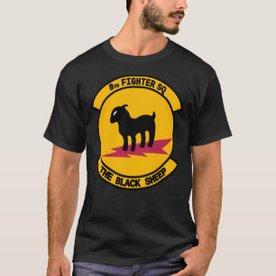 8th Fighter Squadron & quot; The Black Sheep" T-Shirt