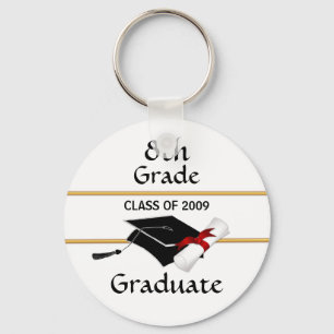 8th Grade Graduate Class of 2009 Key Ring Schlüsselanhänger