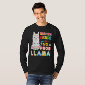 8th Grade No Prob Llama Back To School Eighth Kid  T-Shirt (Vorne ganz)