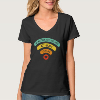 8th Grade Strong No Matter the Distance Home Schoo T-Shirt