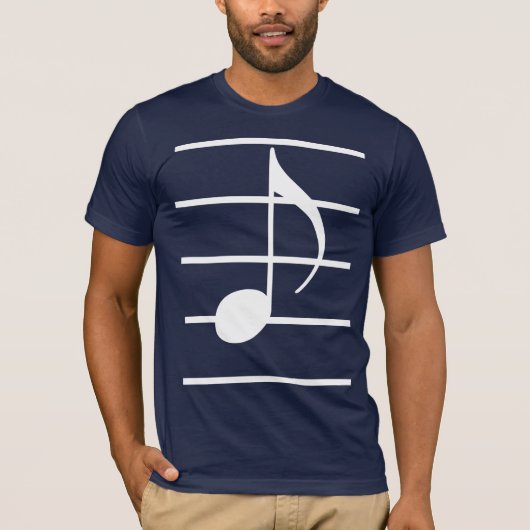 8th note T-Shirt (Vorderseite)