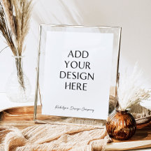 8x10" Benutzerdefinierter Zeichendruck, Eigenes De