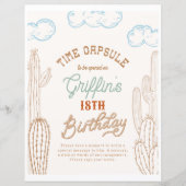 8x10 Cowboy Time Kapselunterschrift (Vorderseite)