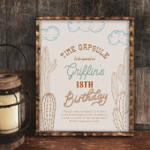 8x10 Cowboy Time Kapselunterschrift