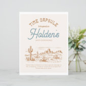 8x10 Cowboy Time Kapselunterschrift (Stehend Vorderseite)