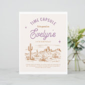 8x10 Cowgirl Time Kapselunterschrift (Stehend Vorderseite)