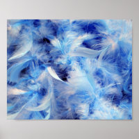 8x10 Fluffy Feathers