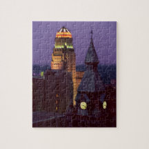 8x10 Foto Puzzle Geschenkboxen Erie Landkreis City