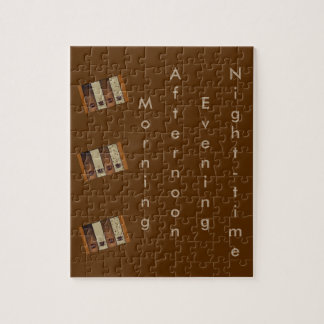 8x10 Foto Puzzle jederzeit Kaffee