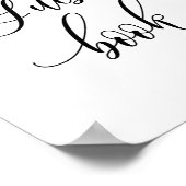 8x10" Gästebuchsignatur Poster (Ecke)