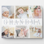 8x10 Großkinder FotoCollage Fotoplatte (Vorderseite)